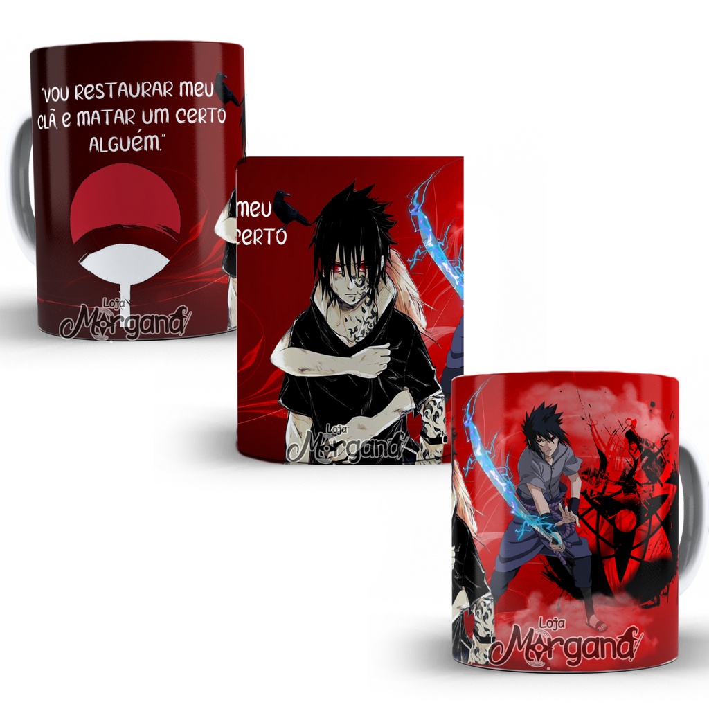 Desenhando Sasuke Uchiha Marca da Maldição 