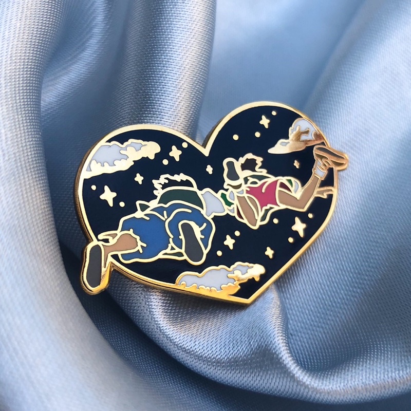 Studio Ghibli Spirited Away Chihiro shops & Haku Enamel Pins