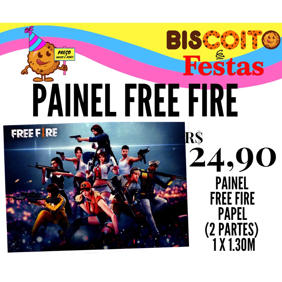 A loja oficial do Free Fire está na Shopee Brasil! - Shopee Brasil