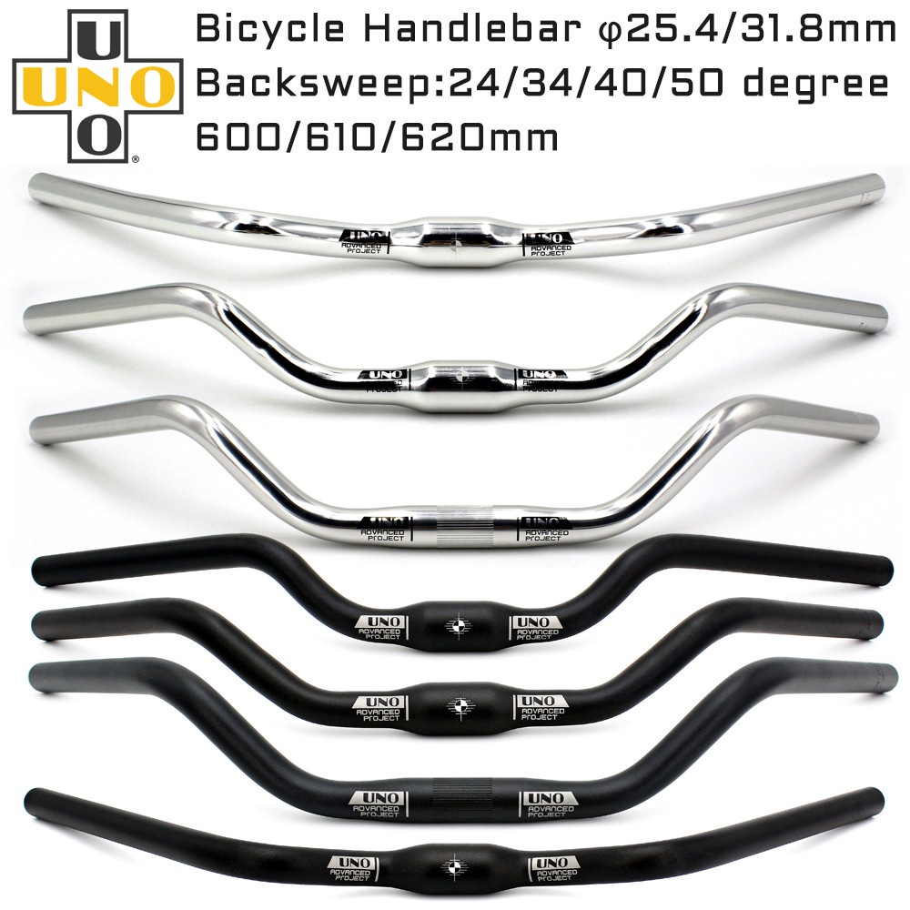 UNO-Guidon de vélo de course ultraléger en alliage d