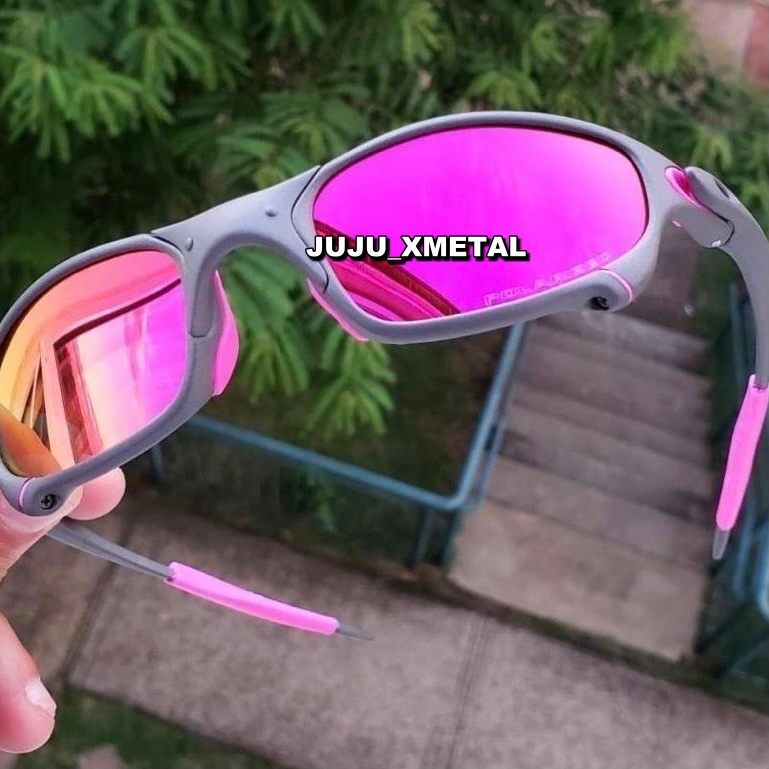 Óculos de Sol Juliet Rosa Pink Romeo 2 Penny Mandrak 24k DoubleXx X- Metal + Brinde