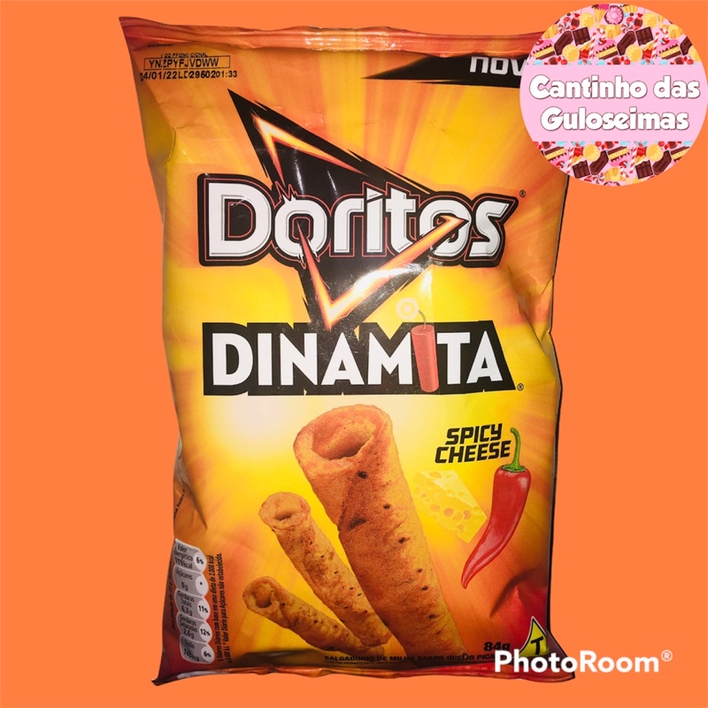 Doritos Dinamita Spicy Cheese 84g Novidade Lançamento Shopee Brasil