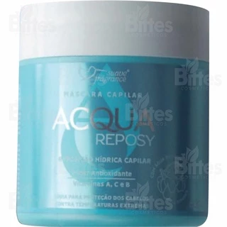 Máscara Capilar Acqua Reposy suave Fragrance Cosméticos Repõe a Massa Capilar
