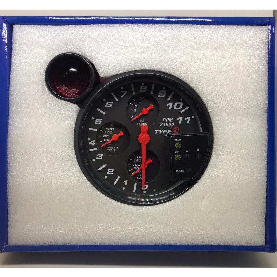 Relogio Rpm Temp. Tuning X1000 4 Em 1 | Shopee Brasil