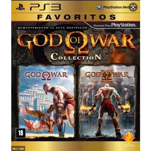 God of War 1 e 2 Inglês Playstation 3