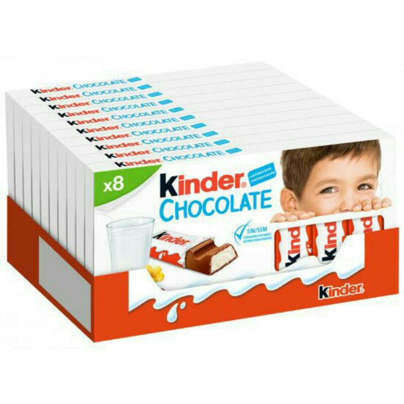 chocolate Ferrero kinder dispensa 24un 12,5g Shopee Brasil