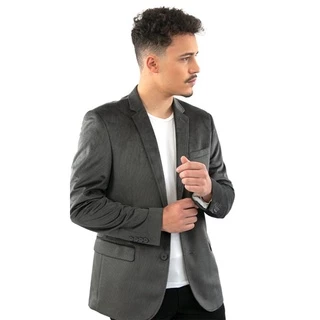 Blazer Cinza Escuro