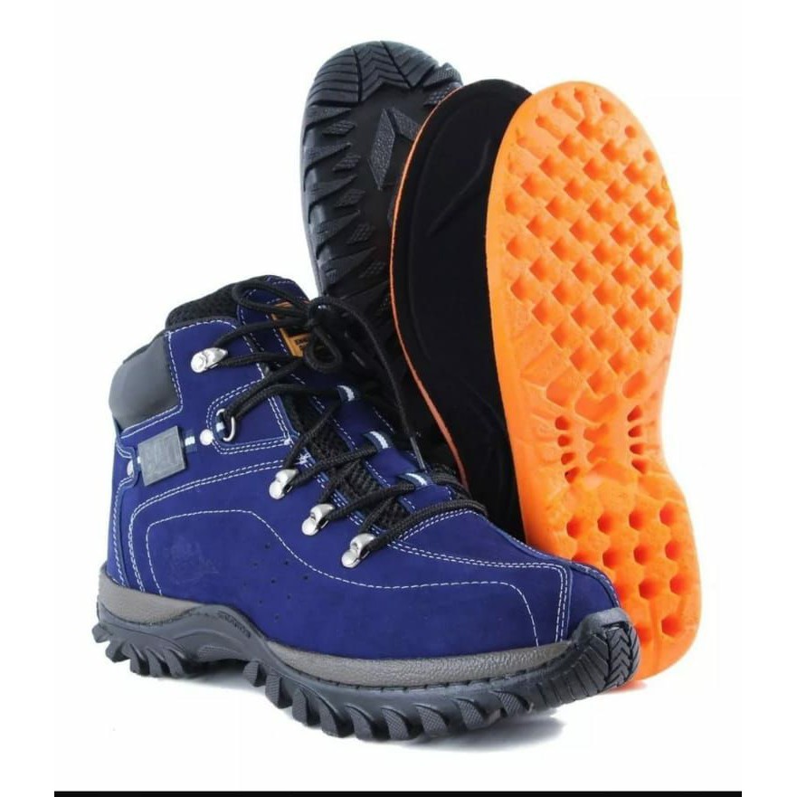 Bota Coturno Caterpillar Adventure Heavy Duty Azul Masculina