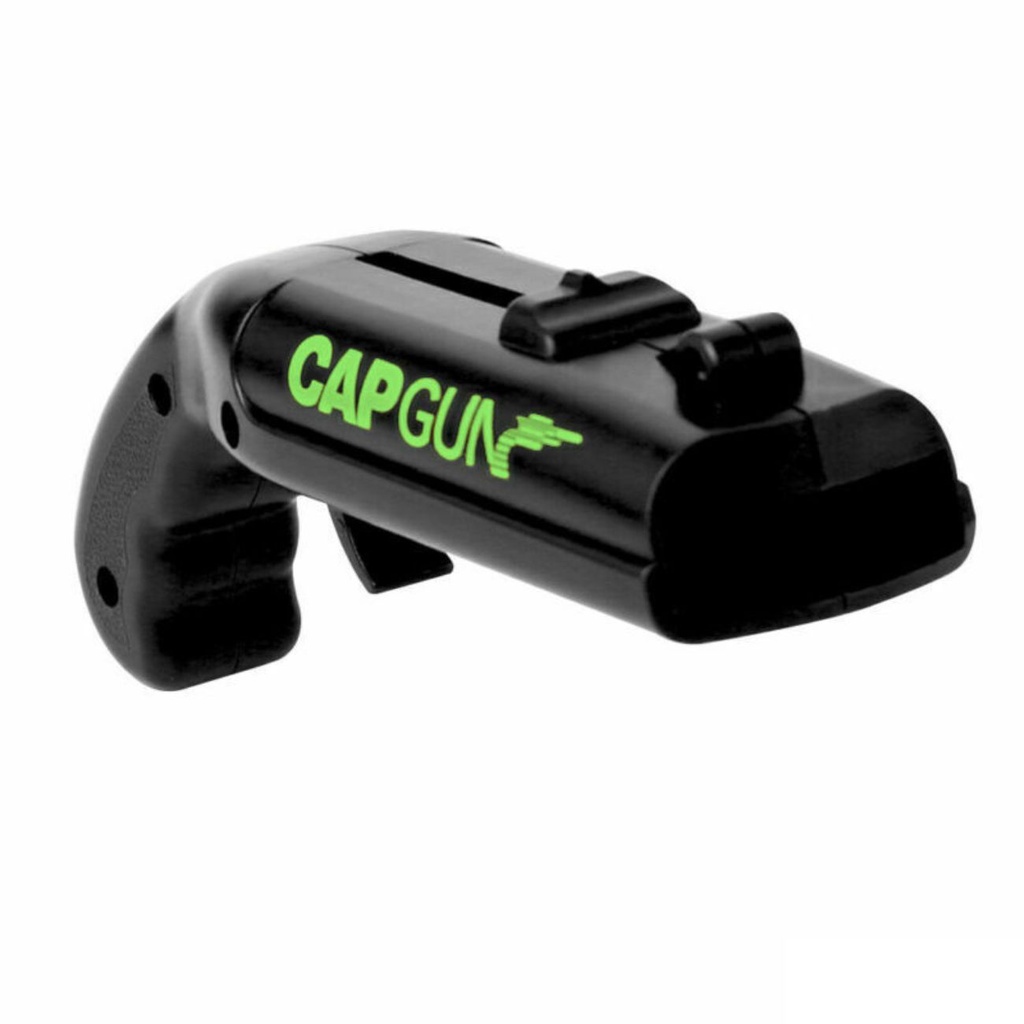 Mini Arma Abridor De Garrafa de Cerveja Atira Tampas Cap Gun | Shopee ...