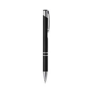 Caneta Metal Preto Personalizada Nome