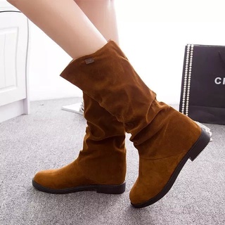 Botas De Moda Inverno De Velo Neve Quentes Para Mulheres