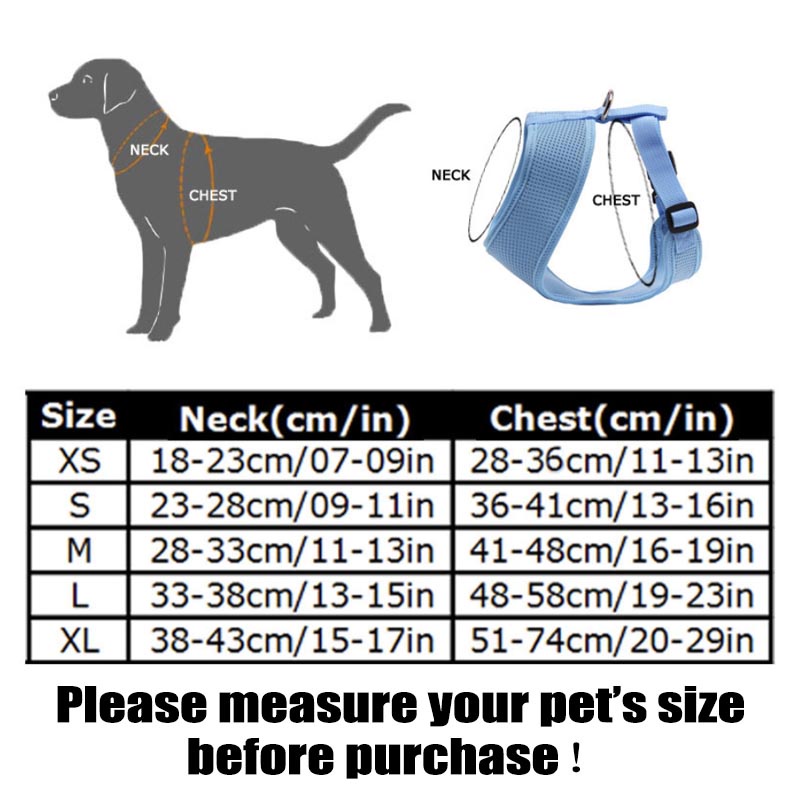 TRUELOVE Front Nylon Dog Harness No Pull Vest Soft Adjustable Reflective  Safety Harness for Dog Small Medium Large Dogs