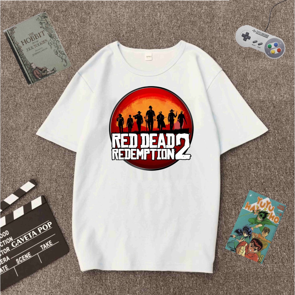 Camiseta Red Dead Redemption 2 Game Jogo Playstation Xbox PC | Shopee ...