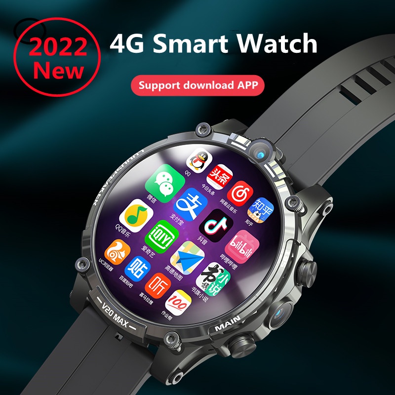 Smartwatch Suporte Google Play, Relógio Inteligente 4G, Aplicativo de  download, Câmera dupla Android, 1,99 , Tela de toque completa, LTE, GPS,  WiFi, Novo - AliExpress