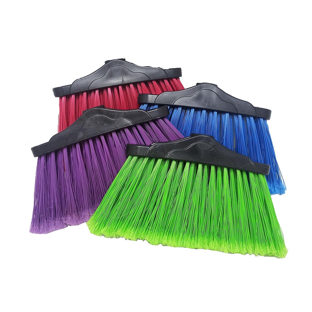 Vassoura Joia Eco Slim - Caixa 12 Unidades - Sem Cabo - Varrição Eficiente para Limpezas Leves em Ambientes Internos e Externos