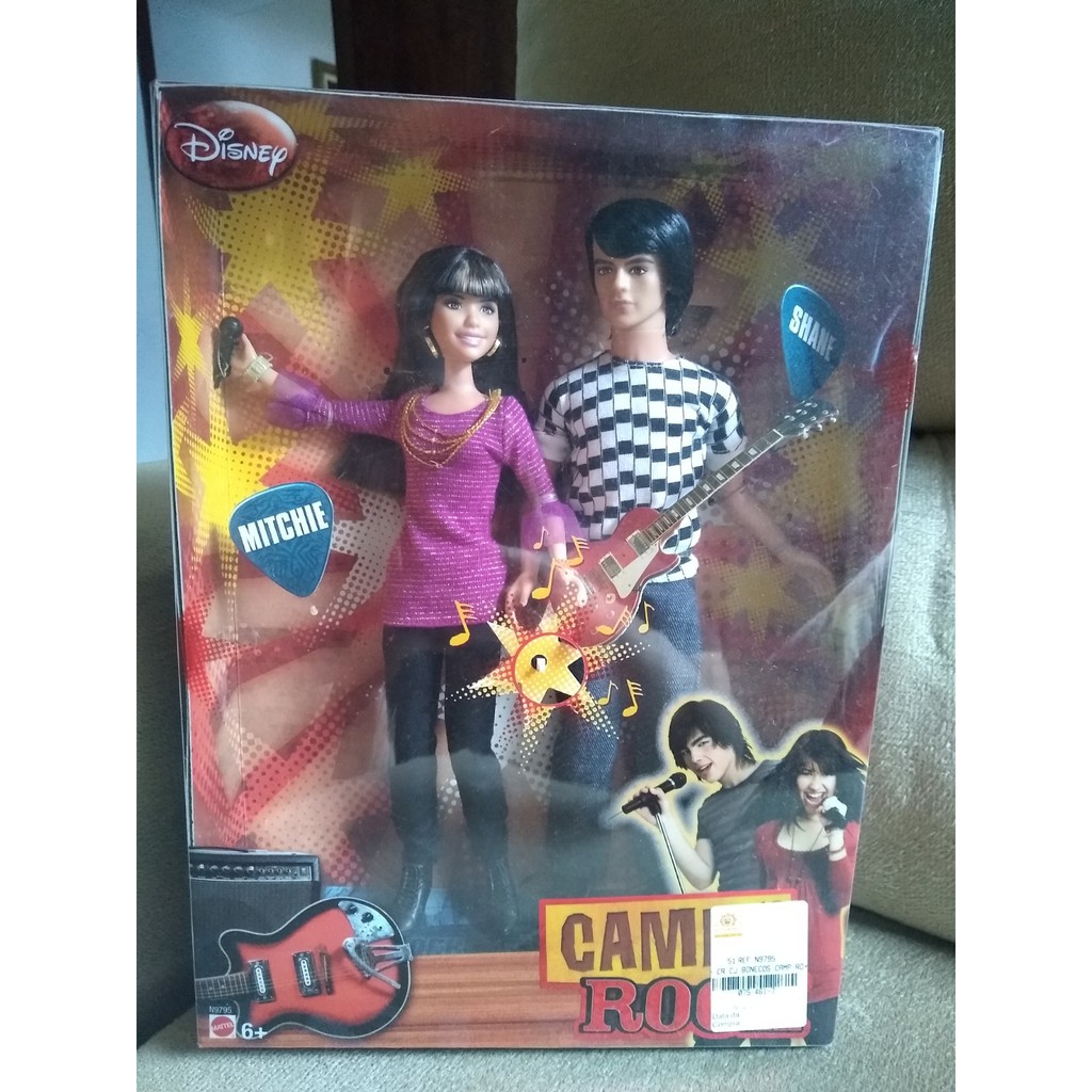 Barbie Mitchie E Shane Camp Rock Lacrado