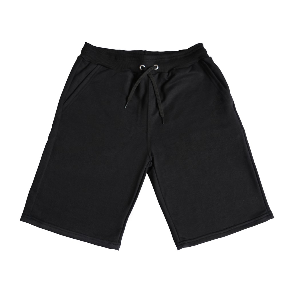 Short moletom cheap preto masculino