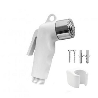 Gatilho Para Ducha Higienica / Chuveirinho Branco Com Suporte ABS