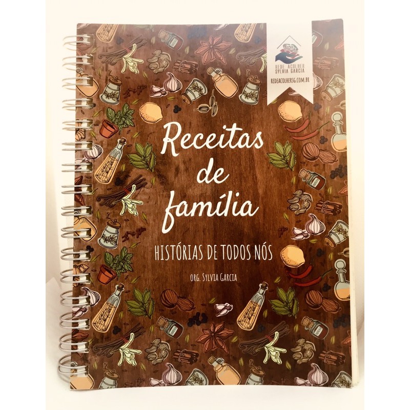 Um livro de receitas para comer bem e em família