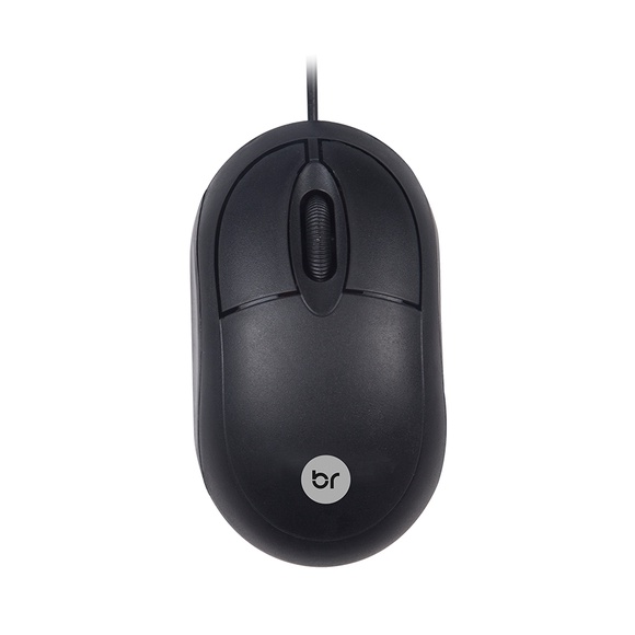 Mouse Básico Standard 1000dpi USB Preto Bright