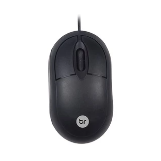 Mouse Básico Standard 1000dpi USB Preto Bright
