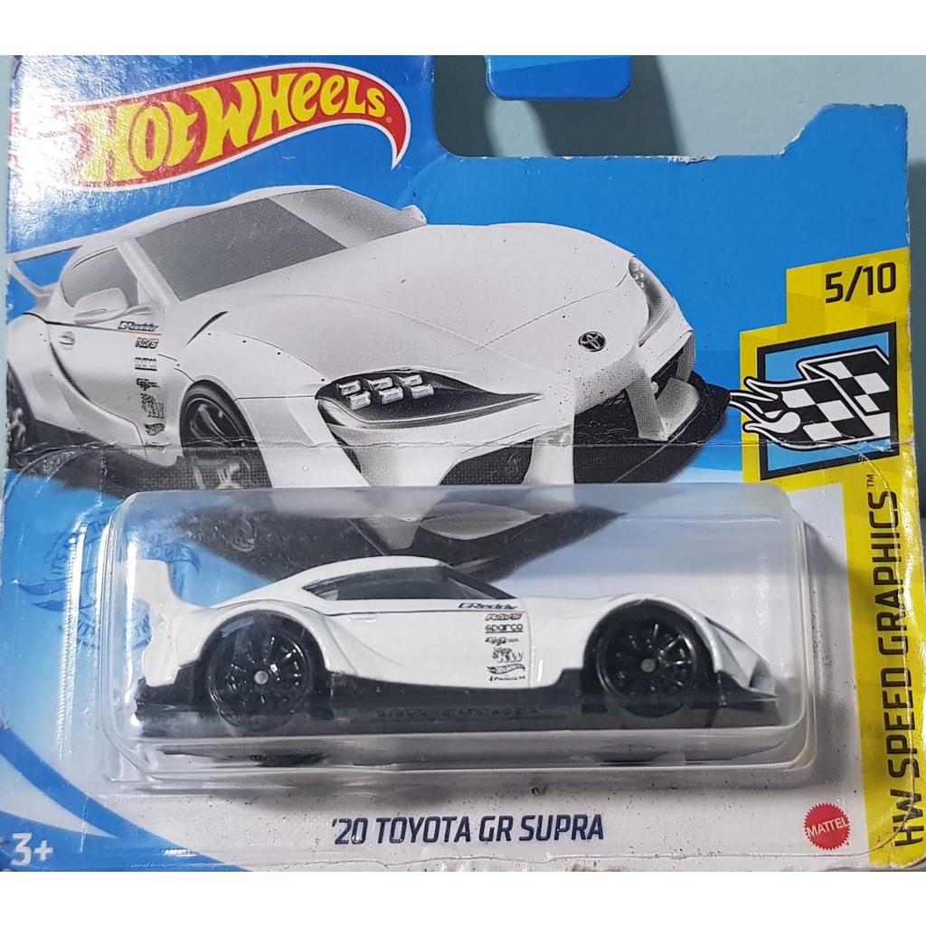 Hot Wheels 20 Toyota Gr Supra Hw Speed Graphics Shopee Brasil