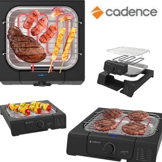 Churrasqueira Grill Eletrica Cadence Short, 1200W, Preto, 220V, GRL805