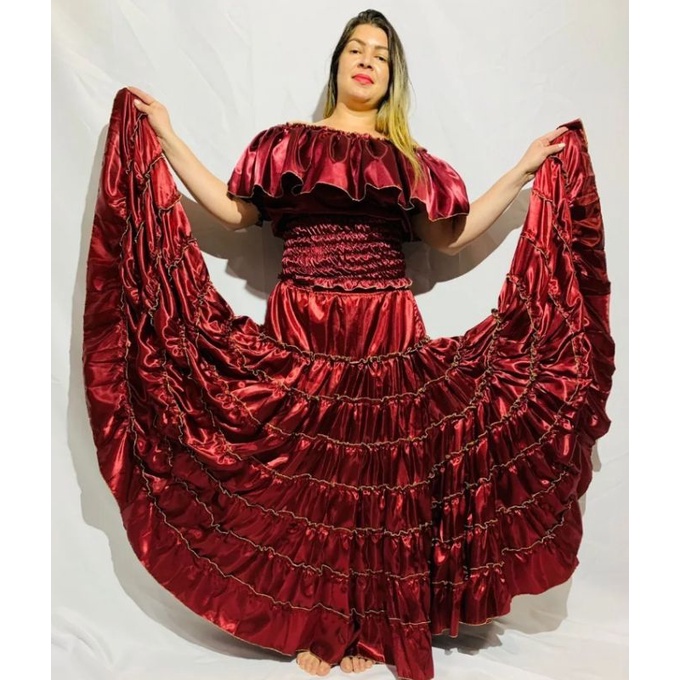 Roupas de cigana para clearance festa