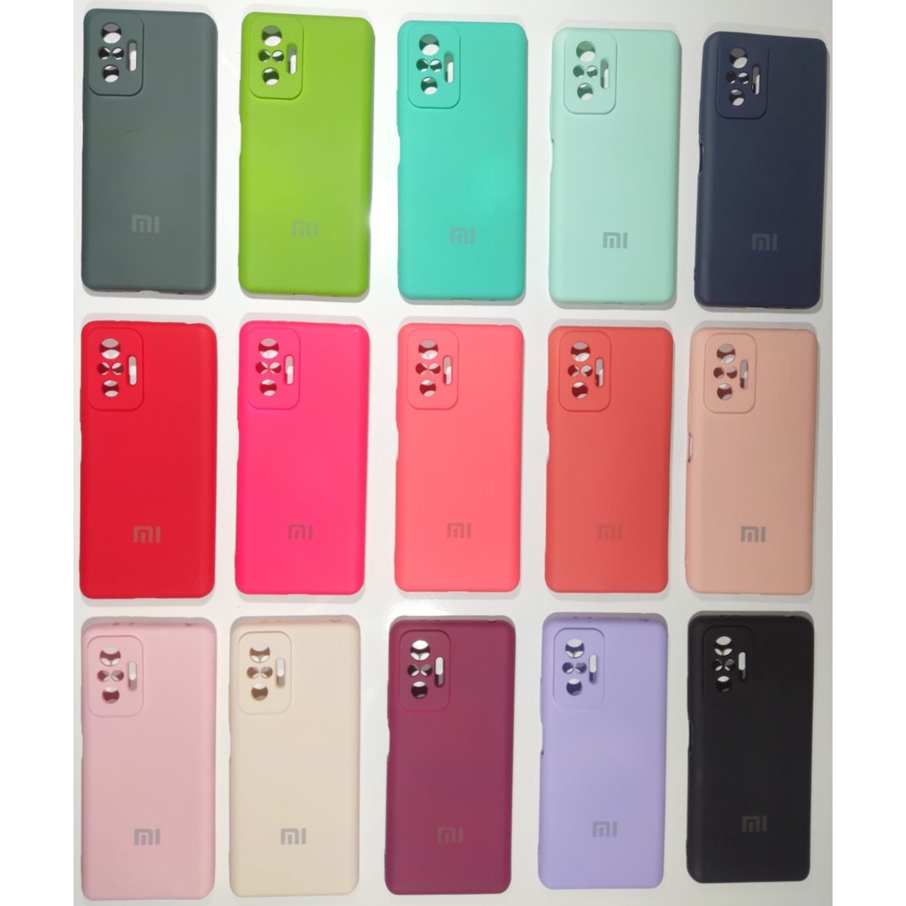 Silicone Case Para Xiaomi Redmi Note 10 Pro + Envio