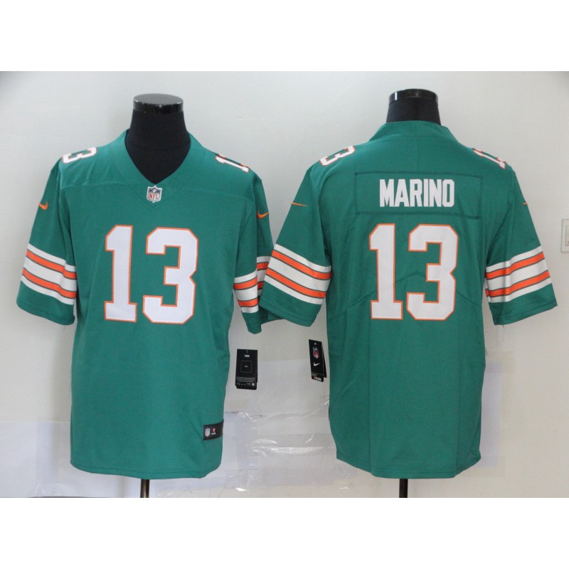 Masculino Camiseta 2023NFL Miami Dolphins Dan Marino Limitada Camisa Jogador Americana Futebol Jersey