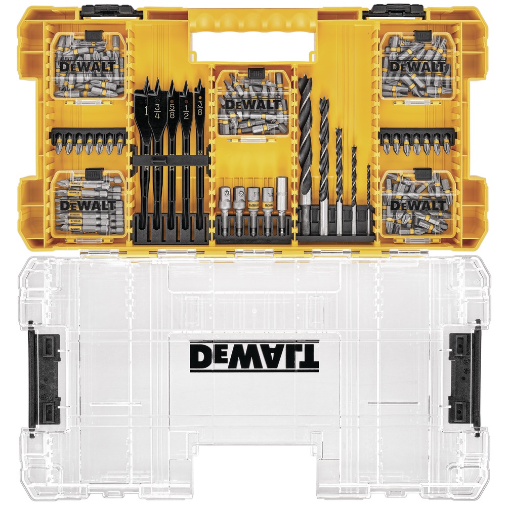Kit de Bits e Brocas Maxfit Tstak Toughcase com 160 pcs - DWAMF160 ...