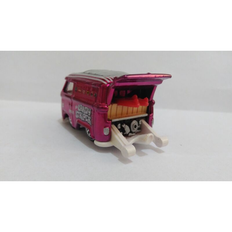hot Wheels kool Kombi candy striper (Custom) | Shopee Brasil