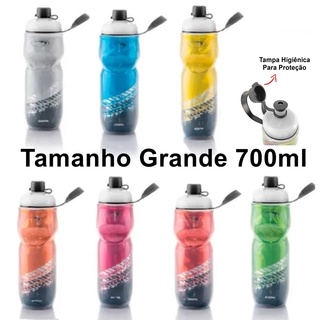 Garrafa de água Térmica para bicicleta caramanhola squeeze térmica para bike ciclismo academia esporte caramanhola para bike