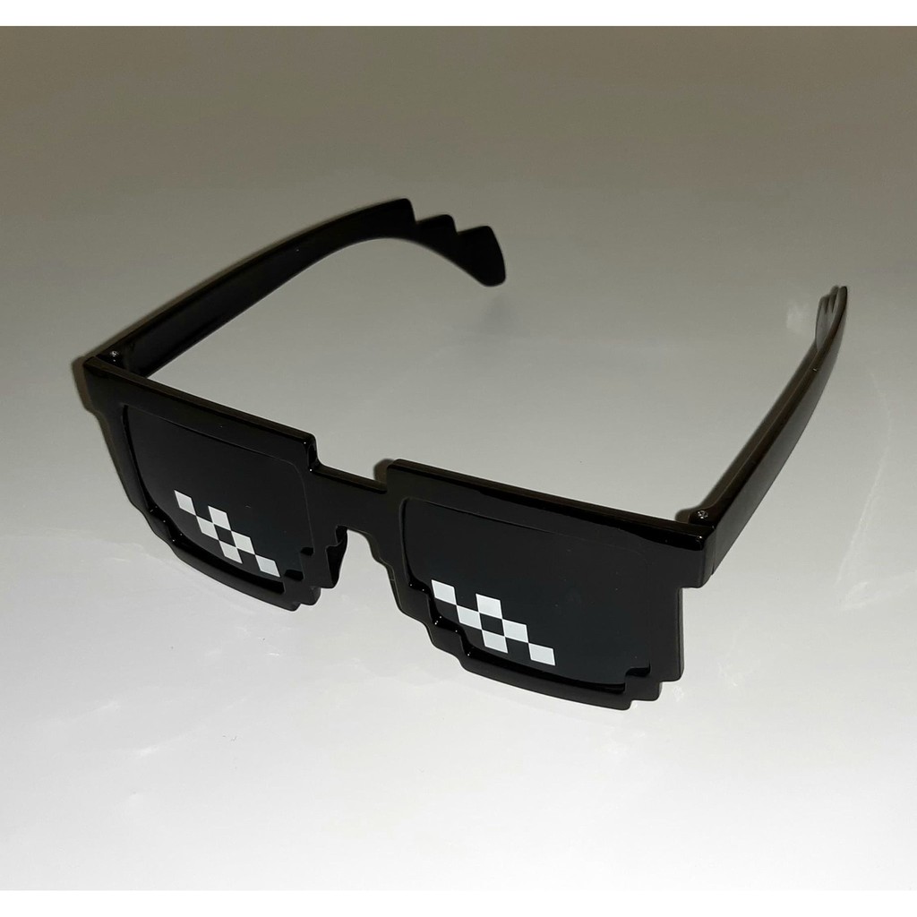 Óculos de sol thug life, tarja e com LED | Shopee Brasil