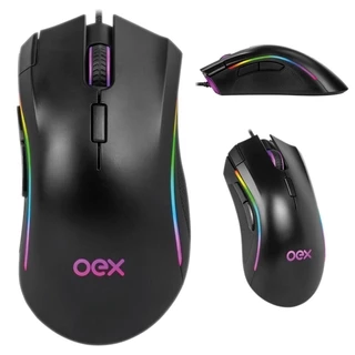 Mouse Gamer - Graphic Ms313 - Rgb - 7 Botoes - 10.000 Dpi
