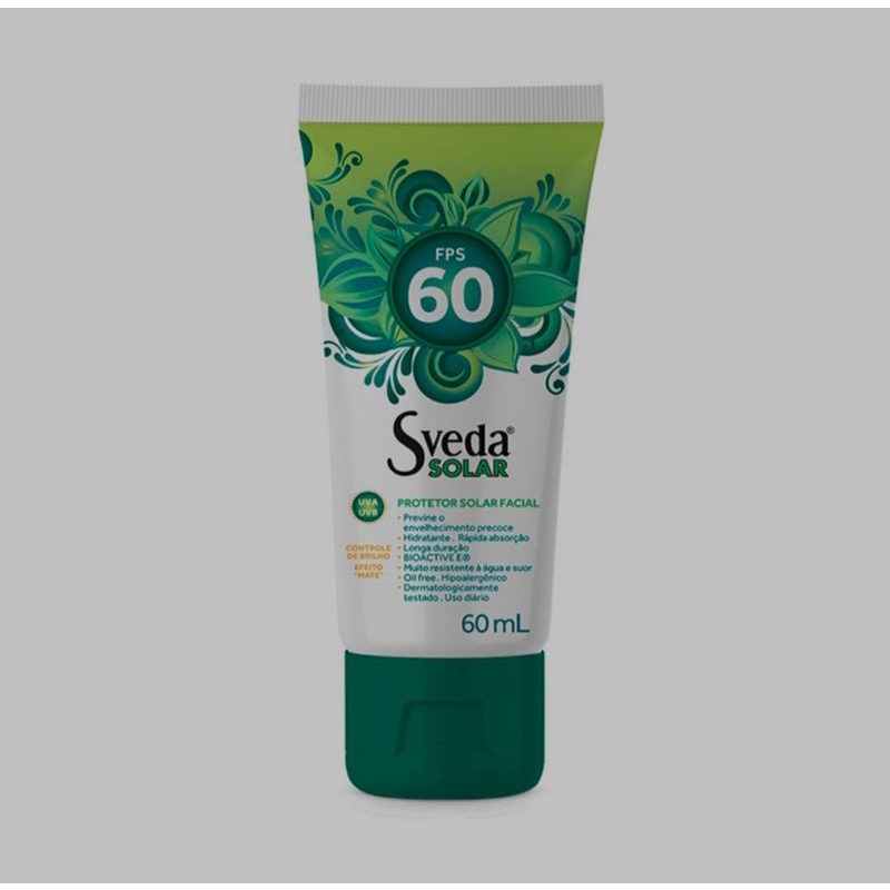 Protetor Solar Sveda Facial/Corporal | Shopee Brasil