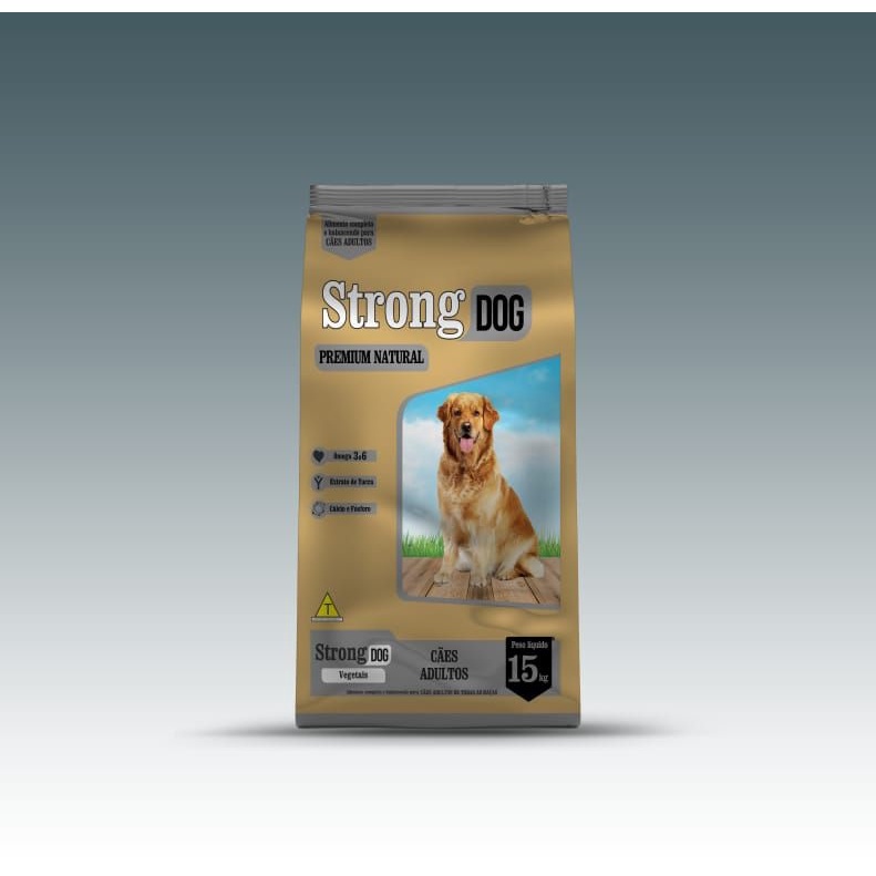 Ração para Cães Strong Natural 15kg | Shopee Brasil
