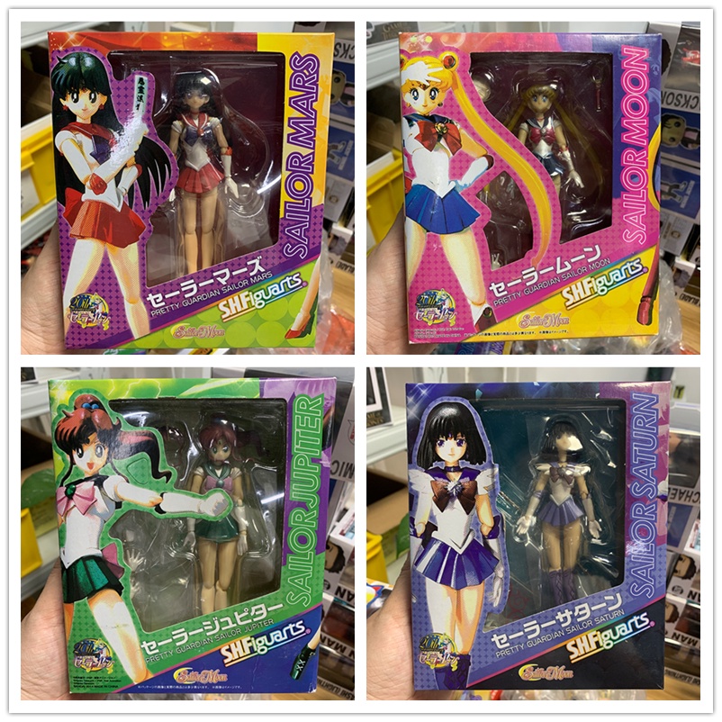 Sailor Moon Bonecas Action Figure Pack 5 Personagens