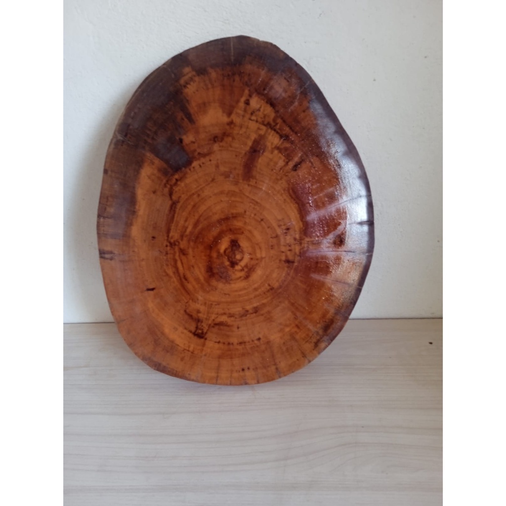 Bolacha de madeira rustica para decoração.