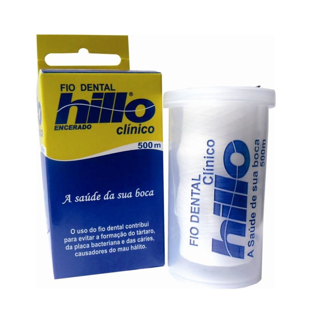 Fio Dental 500 metros Hillo - Melhor Preço do Brasil