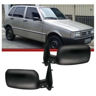 Par Retrovisor Espelho Uno Elba Fiorino Prêmio 2 E 4 Pt Fixo
