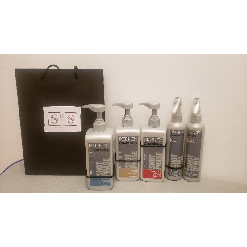 Redken Shot Phases kit cauterização. | Shopee Brasil