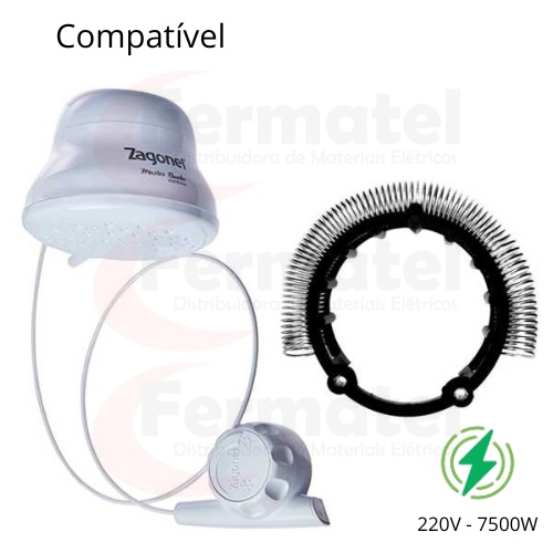 Resistencia Master Banho 7500w 220v - Zagonel