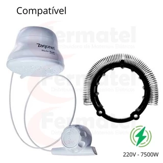 Resistencia Master Banho 7500w 220v - Zagonel