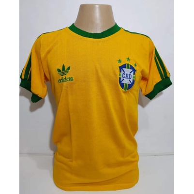 Camisa Seleção Brasileira Adidas 1978