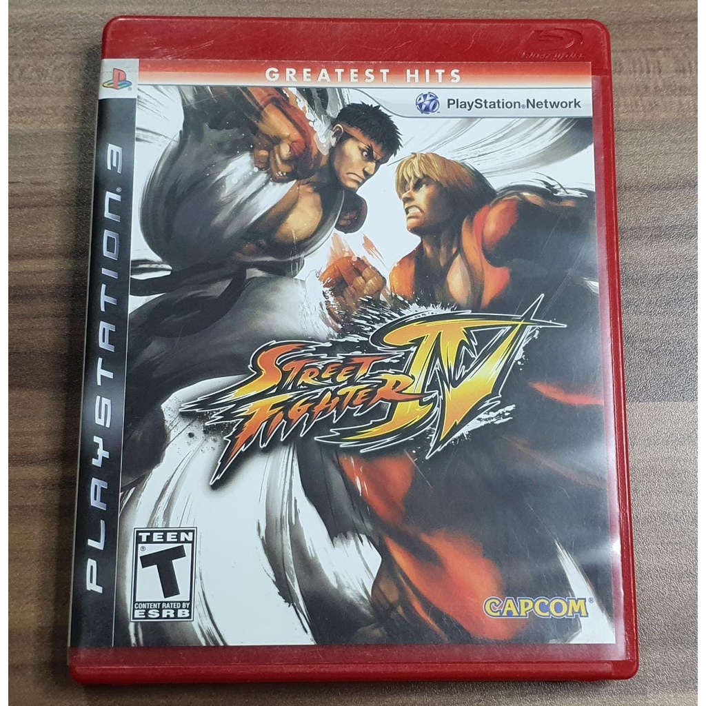 Jogo Street Fighter 4 Iv Playstation 3 Ps3 Luta Frete Grátis