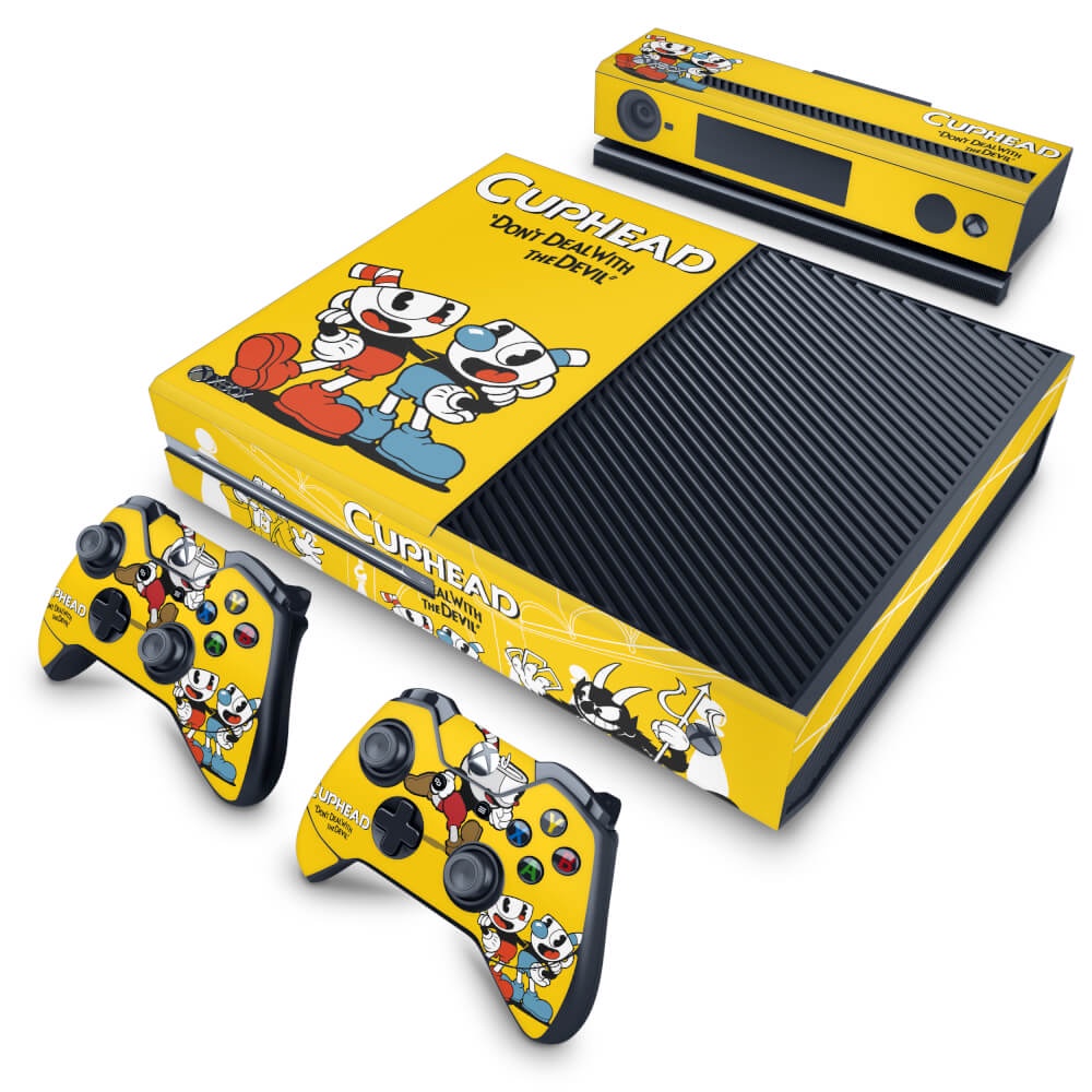 Jogo Cuphead Pele Adesivo Decalque Para Microsoft Xbox Um S Console E 2  Controladores Para Xbox Um S Skins Adesivos De Vinil - Adesivos - AliExpress