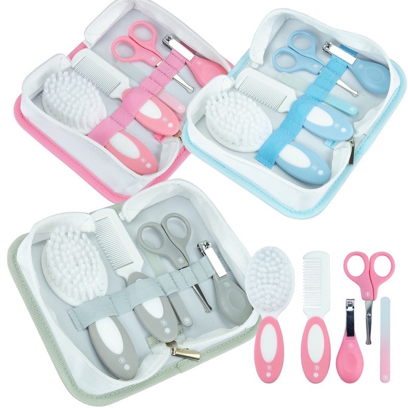 Kit Higiene E Cuidados Para Bebê com 5 peças + Necessaire - Pimpolho ...