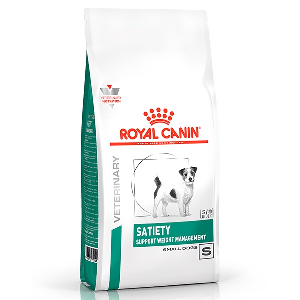 Ração Royal Canin Veterinary Nutrition Satiety Small Dog para Cães de Raças Pequenas - 1,5Kg