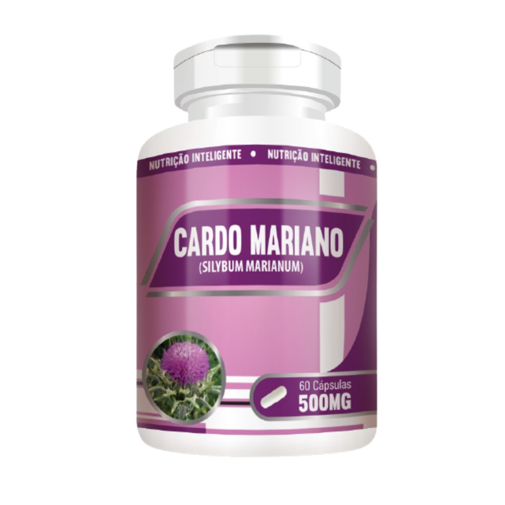 Cardo Mariano 500 mg 60 Cápsulas